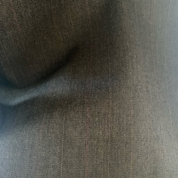 Heather gray with pin stripe suit - Picture 2 of 8